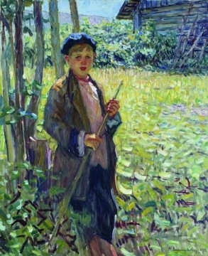 Nikolay Petrovich Bogdanov Belsky Painting - kondratiy Nikolay Bogdanov Belsky